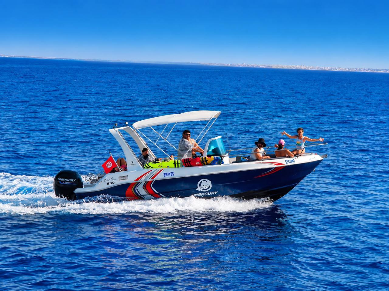 bateau privé vers les îles Kuriat